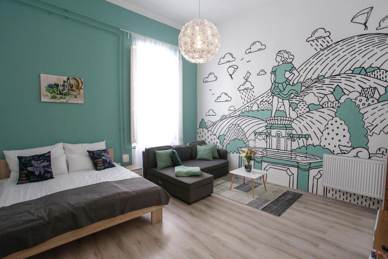 Urania Apartmanhaz Eger Exteriör bild